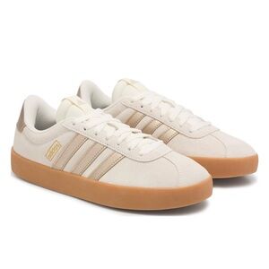 Adidas Court Sneakers - Natural/Gold/Gum
